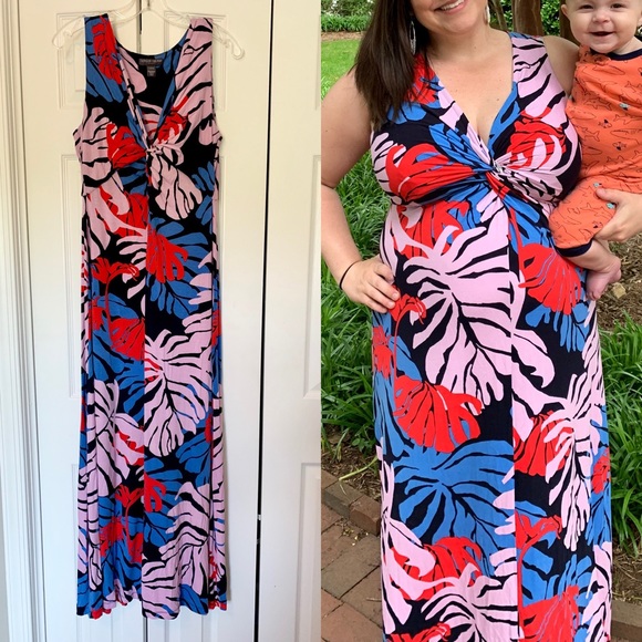 a pea in the pod maxi dress